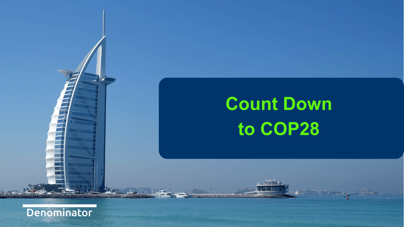 Count Down to COP28: Third year of measuring gender and DEI performance powered by Denominator and the Female Quotient