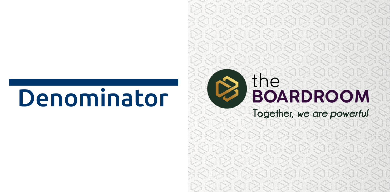 Denominator launches partnership with the Boardroom
